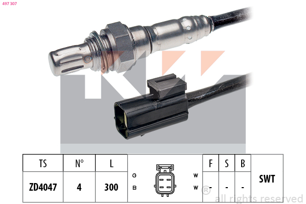 KW Lambda-sonde 497 307