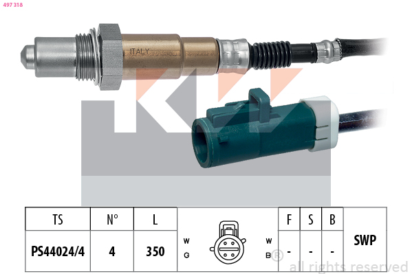 KW Lambda-sonde 497 318