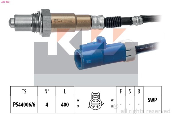 KW Lambda-sonde 497 322