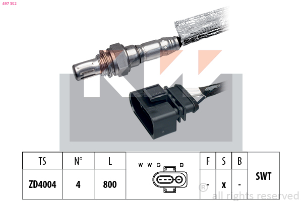 KW Lambda-sonde 497 352