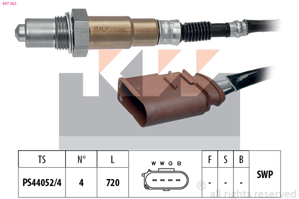 KW Lambda-sonde 497 362