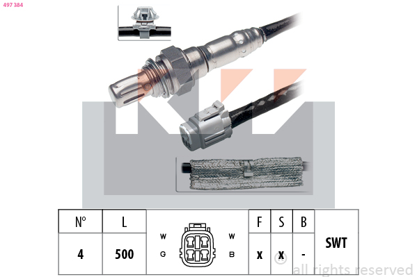 KW Lambda-sonde 497 384