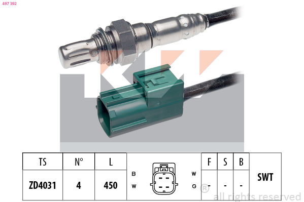 KW Lambda-sonde 497 392