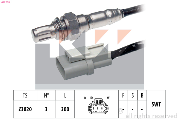 KW Lambda-sonde 497 396