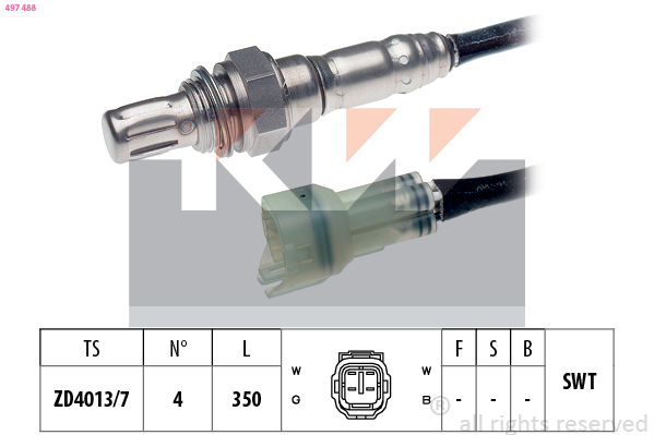 KW Lambda-sonde 497 488