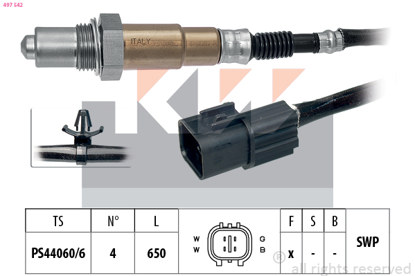 KW Lambda-sonde 497 542