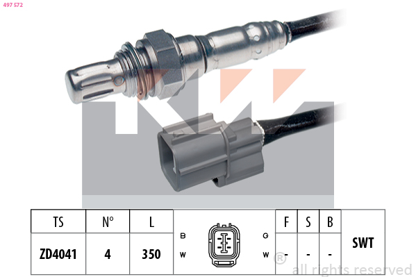 KW Lambda-sonde 497 572