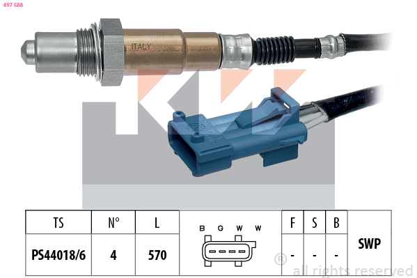 KW Lambda-sonde 497 588