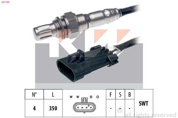 KW Lambda-sonde 497 602