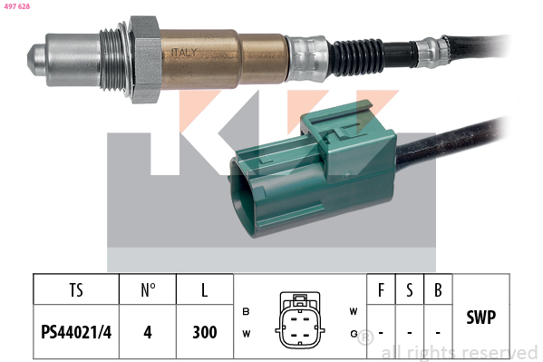 KW Lambda-sonde 497 628