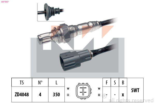 KW Lambda-sonde 497 847