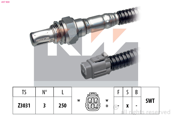 KW Lambda-sonde 497 909