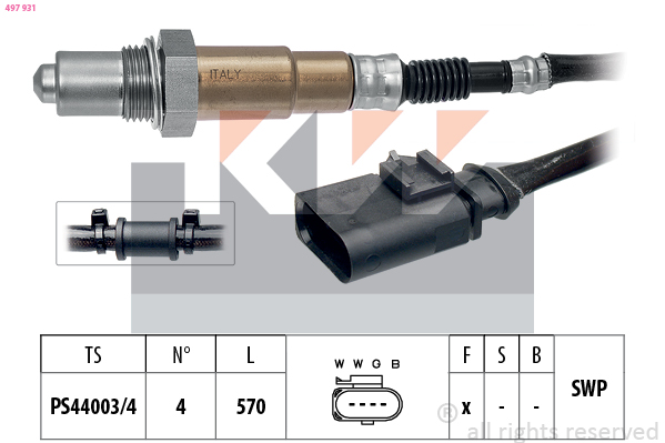 KW Lambda-sonde 497 931