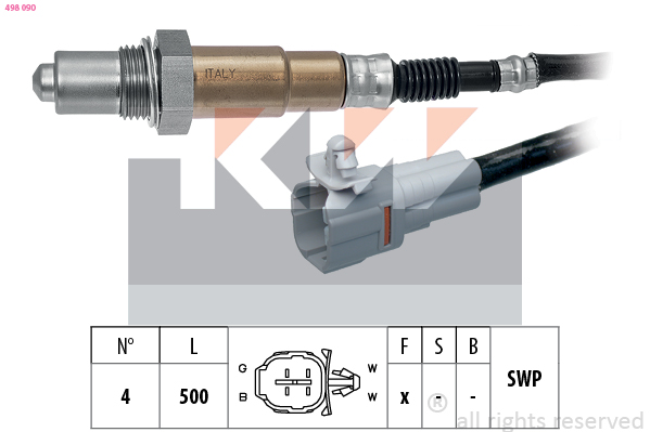 KW Lambda-sonde 498 090