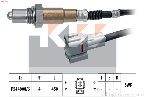 KW Lambda-sonde 498 092