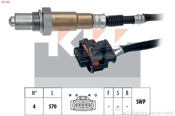 KW Lambda-sonde 498 168