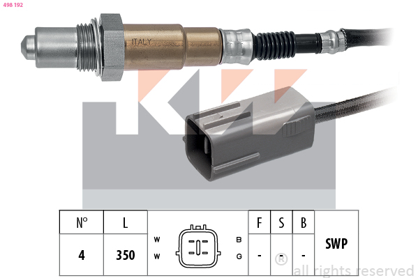 KW Lambda-sonde 498 192