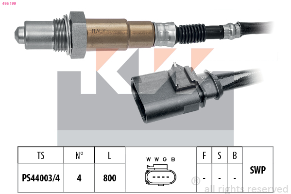 KW Lambda-sonde 498 199