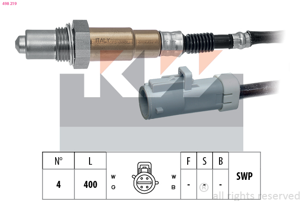 KW Lambda-sonde 498 219