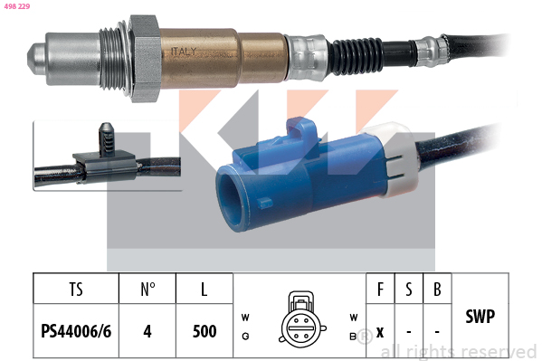 KW Lambda-sonde 498 229