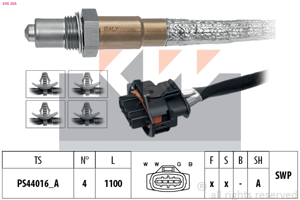 KW Lambda-sonde 498 268