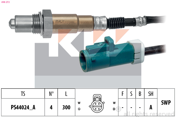 KW Lambda-sonde 498 272