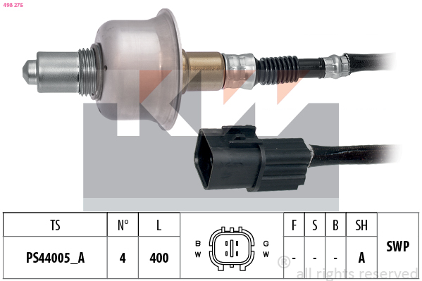 KW Lambda-sonde 498 275