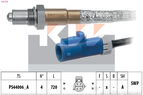 KW Lambda-sonde 498 298