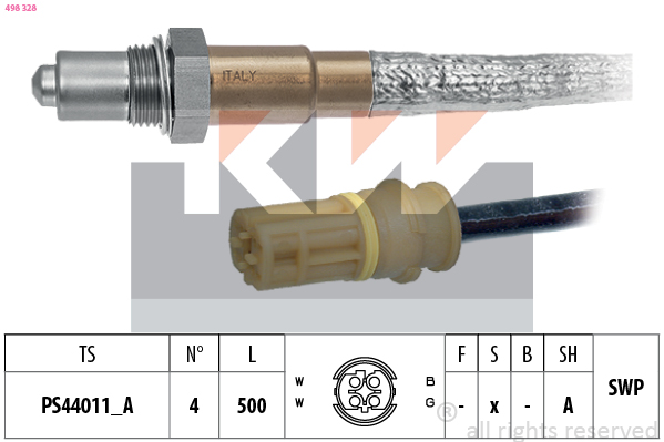 KW Lambda-sonde 498 328