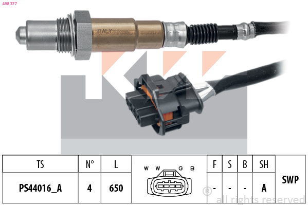 KW Lambda-sonde 498 377