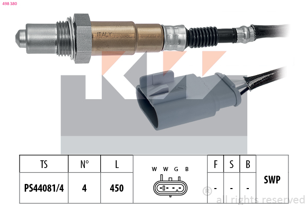 KW Lambda-sonde 498 380