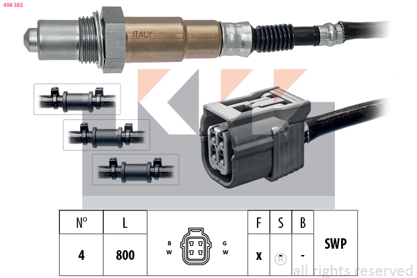 KW Lambda-sonde 498 382