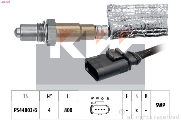 KW Lambda-sonde 498 387