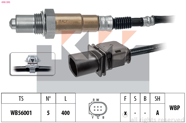 KW Lambda-sonde 498 395