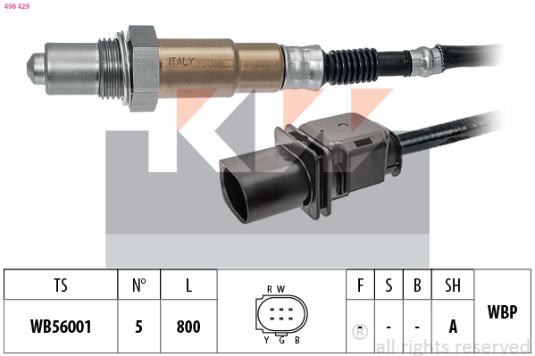 KW Lambda-sonde 498 429