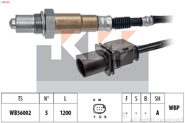 KW Lambda-sonde 498 481