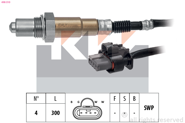 KW Lambda-sonde 498 510