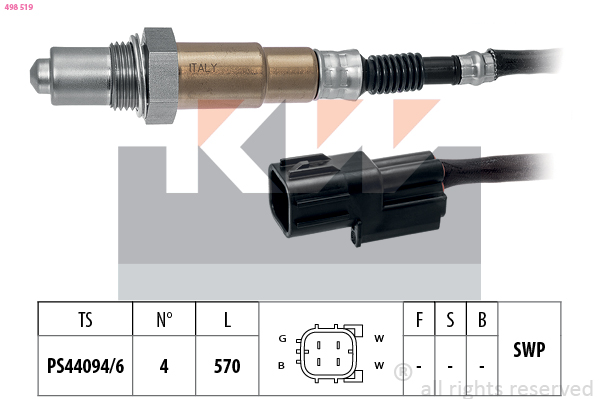 KW Lambda-sonde 498 519