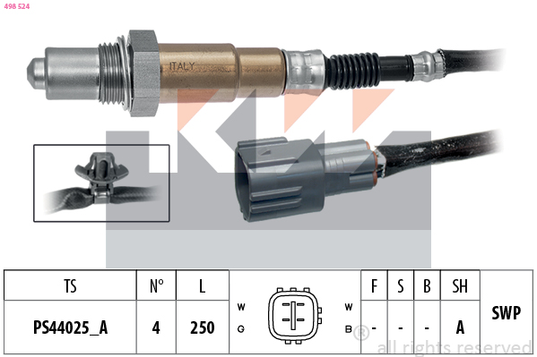 KW Lambda-sonde 498 524