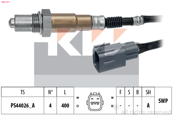 KW Lambda-sonde 498 537