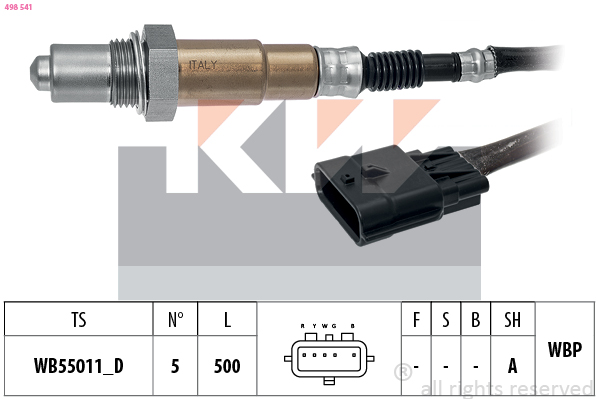 KW Lambda-sonde 498 541