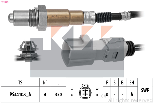 KW Lambda-sonde 498 556