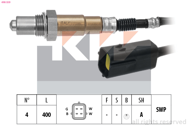 KW Lambda-sonde 498 559