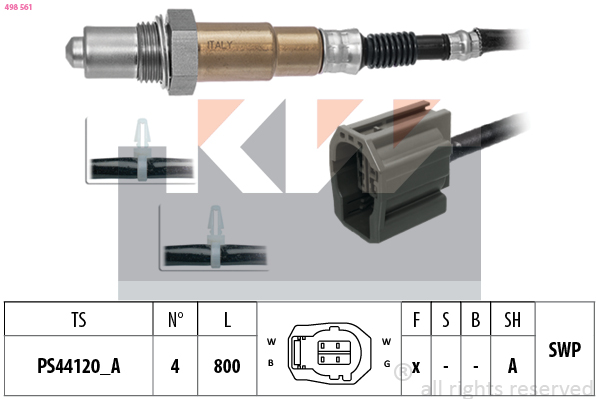 KW Lambda-sonde 498 561