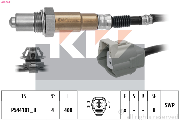 KW Lambda-sonde 498 564