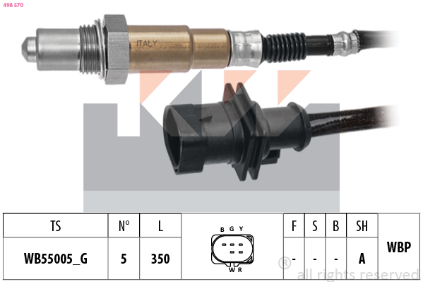 KW Lambda-sonde 498 570