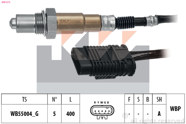 KW Lambda-sonde 498 572