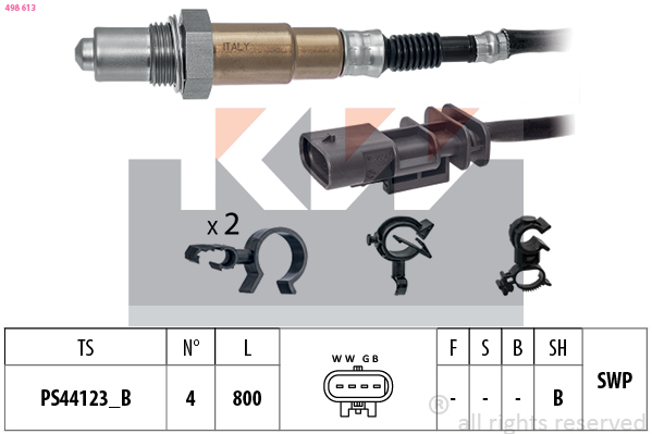 KW Lambda-sonde 498 613