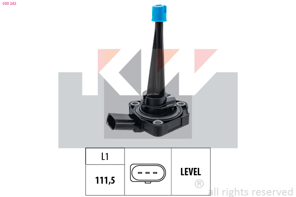 KW Motoroliepeil sensor 500 242