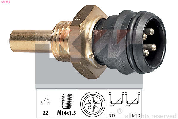 KW Temperatuursensor 530 151